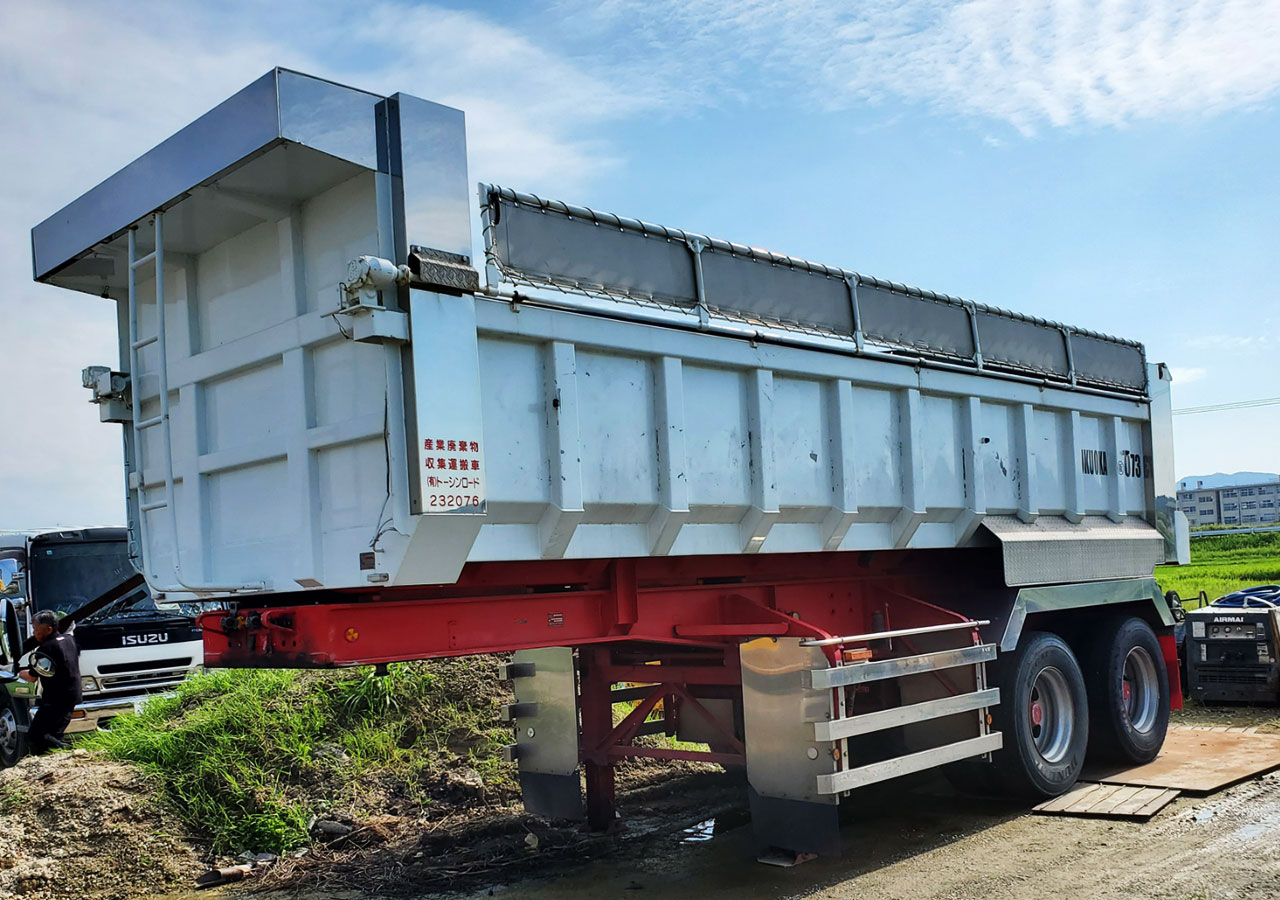 東急　ダンプセミトレーラー　被けん引車